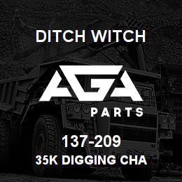 137-209 Ditch Witch 35K DIGGING CHA | AGA Parts
