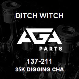 137-211 Ditch Witch 35K DIGGING CHA | AGA Parts