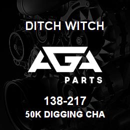 138-217 Ditch Witch 50K DIGGING CHA | AGA Parts