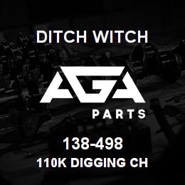 138-498 Ditch Witch 110K DIGGING CH | AGA Parts