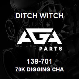138-701 Ditch Witch 70K DIGGING CHA | AGA Parts