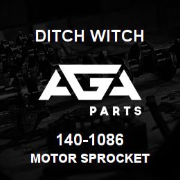 140-1086 Ditch Witch MOTOR SPROCKET | AGA Parts