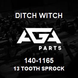 140-1165 Ditch Witch 13 TOOTH SPROCK | AGA Parts