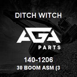 140-1206 Ditch Witch 30 BOOM ASM (3 | AGA Parts