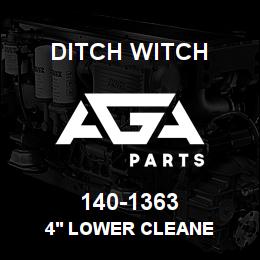 140-1363 Ditch Witch 4' LOWER CLEANE | AGA Parts