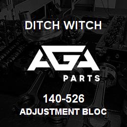 140-526 Ditch Witch ADJUSTMENT BLOC | AGA Parts