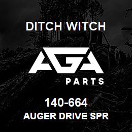 140-664 Ditch Witch AUGER DRIVE SPR | AGA Parts