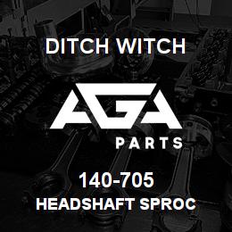 140-705 Ditch Witch HEADSHAFT SPROC | AGA Parts
