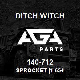140-712 Ditch Witch SPROCKET (1.654 | AGA Parts