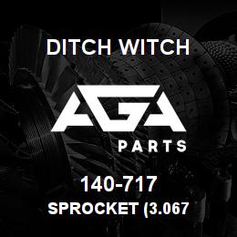 140-717 Ditch Witch SPROCKET (3.067 | AGA Parts