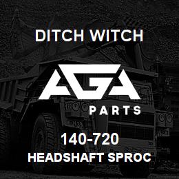 140-720 Ditch Witch HEADSHAFT SPROC | AGA Parts