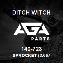 140-723 Ditch Witch SPROCKET (3.067 | AGA Parts
