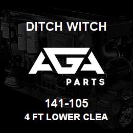 141-105 Ditch Witch 4 FT LOWER CLEA | AGA Parts