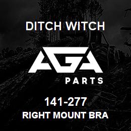 141-277 Ditch Witch RIGHT MOUNT BRA | AGA Parts