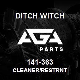 141-363 Ditch Witch CLEANER/RESTRNT | AGA Parts