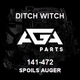 141-472 Ditch Witch SPOILS AUGER | AGA Parts