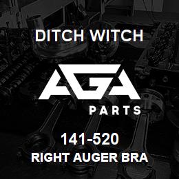 141-520 Ditch Witch RIGHT AUGER BRA | AGA Parts