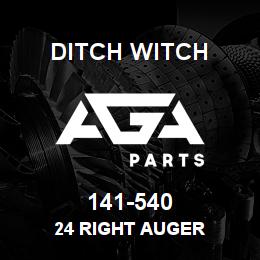 141-540 Ditch Witch 24 RIGHT AUGER | AGA Parts