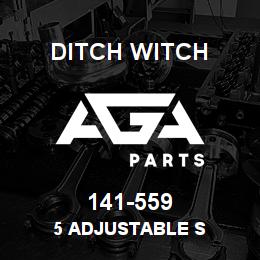 141-559 Ditch Witch 5 ADJUSTABLE S | AGA Parts