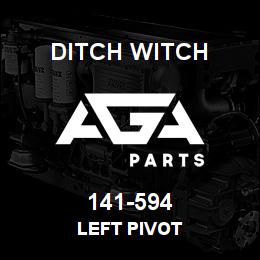 141-594 Ditch Witch LEFT PIVOT | AGA Parts
