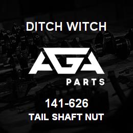 141-626 Ditch Witch TAIL SHAFT NUT | AGA Parts