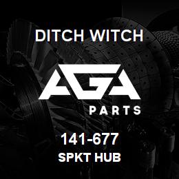 141-677 Ditch Witch SPKT HUB | AGA Parts