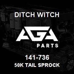 141-736 Ditch Witch 50K TAIL SPROCK | AGA Parts