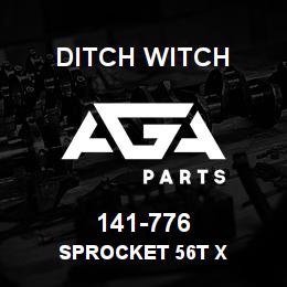 141-776 Ditch Witch SPROCKET 56T X | AGA Parts