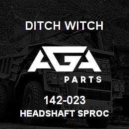 142-023 Ditch Witch HEADSHAFT SPROC | AGA Parts