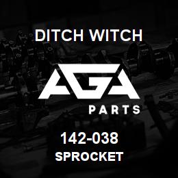 142-038 Ditch Witch SPROCKET | AGA Parts