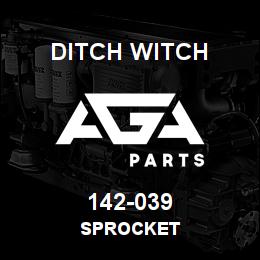 142-039 Ditch Witch SPROCKET | AGA Parts