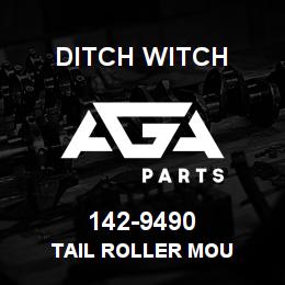 142-9490 Ditch Witch TAIL ROLLER MOU | AGA Parts