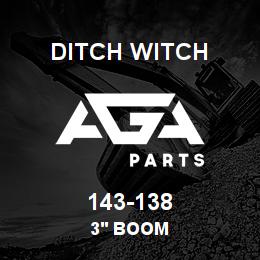 143-138 Ditch Witch 3' BOOM | AGA Parts
