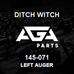 145-071 Ditch Witch LEFT AUGER | AGA Parts