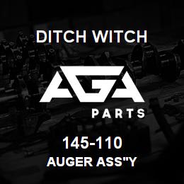 145-110 Ditch Witch AUGER ASS'Y | AGA Parts