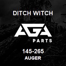 145-265 Ditch Witch AUGER | AGA Parts