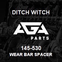 145-530 Ditch Witch WEAR BAR SPACER | AGA Parts
