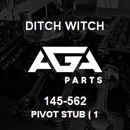 145-562 Ditch Witch PIVOT STUB ( 1 | AGA Parts