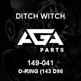 149-041 Ditch Witch O-RING (143 D90 | AGA Parts