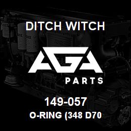 149-057 Ditch Witch O-RING (348 D70 | AGA Parts