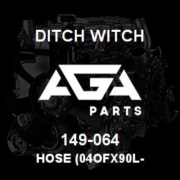 149-064 Ditch Witch HOSE (04OFX90L- | AGA Parts