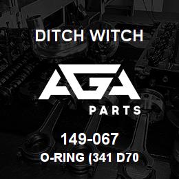 149-067 Ditch Witch O-RING (341 D70 | AGA Parts
