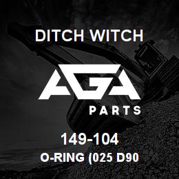 149-104 Ditch Witch O-RING (025 D90 | AGA Parts