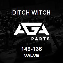 149-136 Ditch Witch VALVE | AGA Parts