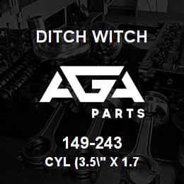 149-243 Ditch Witch CYL (3.5" X 1.7 | AGA Parts