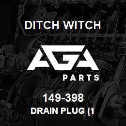 149-398 Ditch Witch DRAIN PLUG (1 | AGA Parts