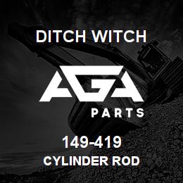 149-419 Ditch Witch CYLINDER ROD | AGA Parts