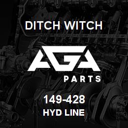 149-428 Ditch Witch HYD LINE | AGA Parts
