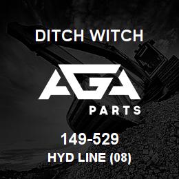 149-529 Ditch Witch HYD LINE (08) | AGA Parts