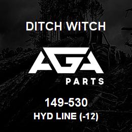 149-530 Ditch Witch HYD LINE (-12) | AGA Parts